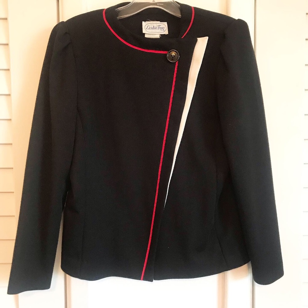 Vintage 80s Leslie Faye Jacket